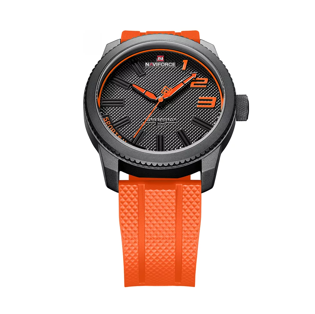 Foto 3 pulgar | Reloj Deportivo Naviforce Impermeable Naranja