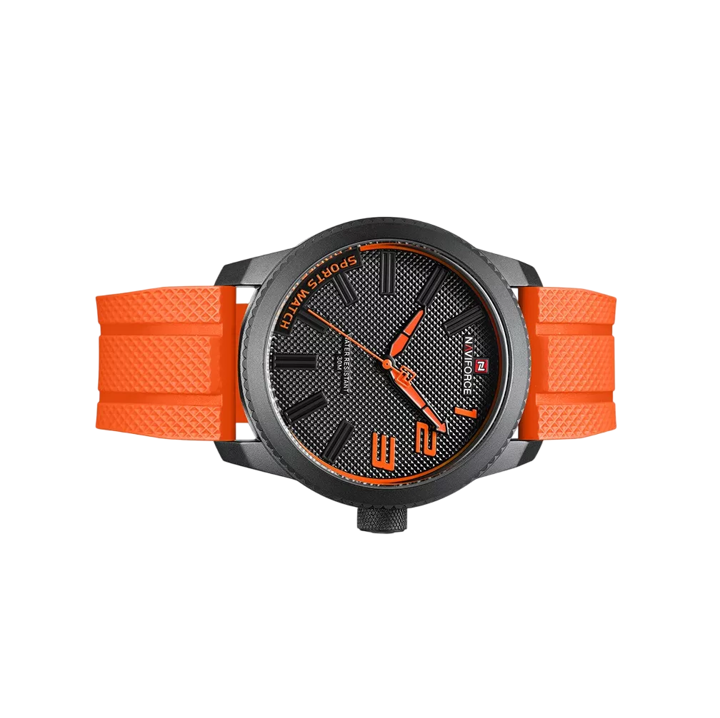 Foto 6 pulgar | Reloj Deportivo Naviforce Impermeable Naranja