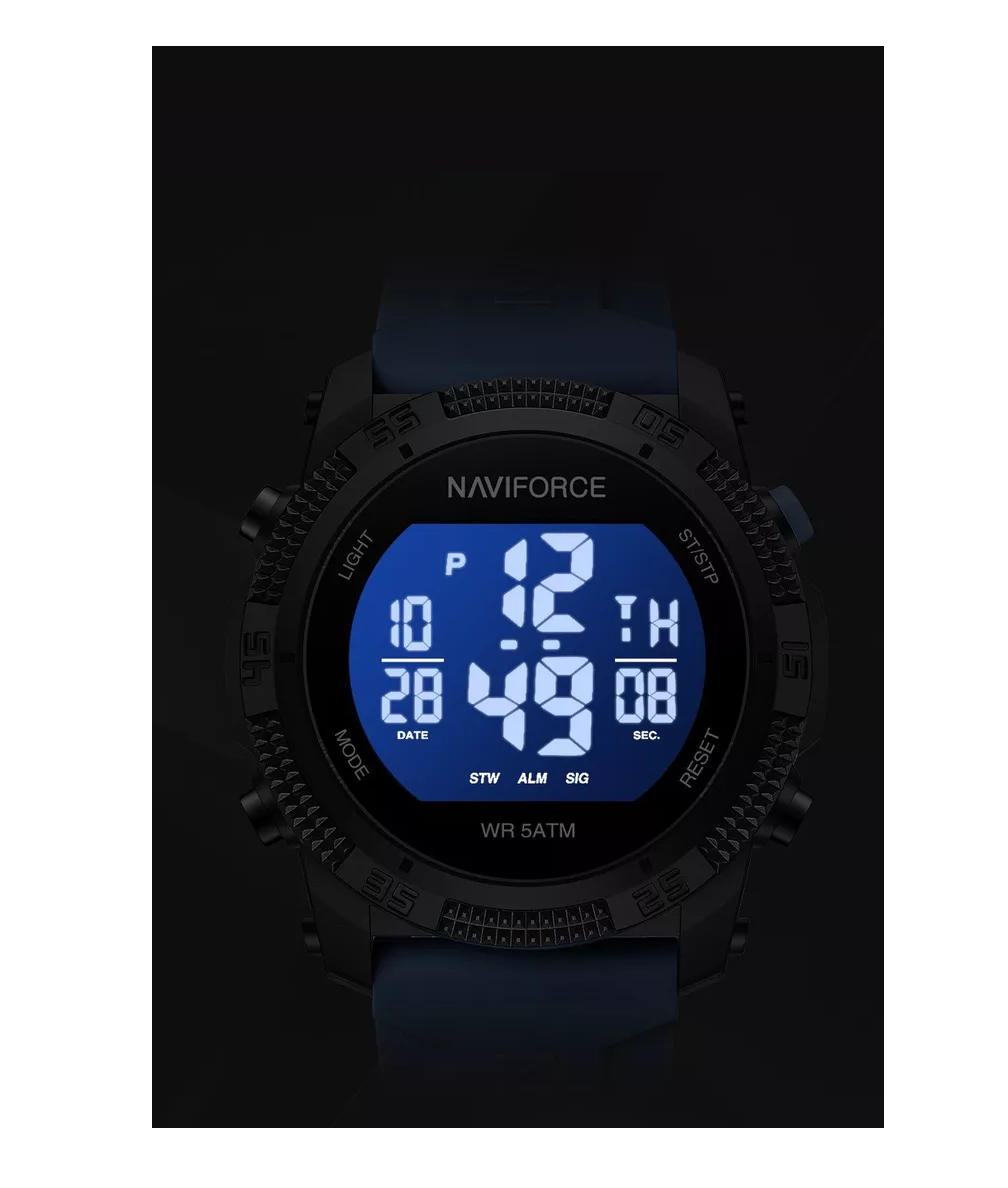 Foto 4 pulgar | Reloj Deportivo Naviforce Digital Azul