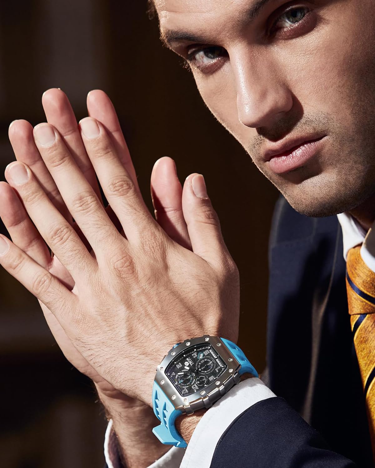 Foto 3 pulgar | Reloj Tsar Bomba Tonneau Analógico para Hombre- Venta Internacional