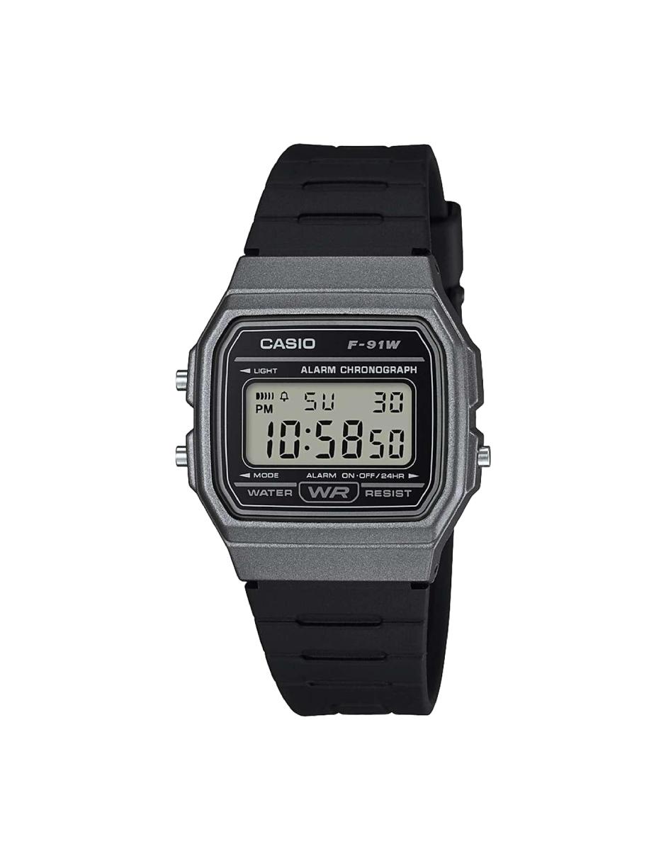 Foto 1 | Reloj Casio F-91WM-1BCF Negro