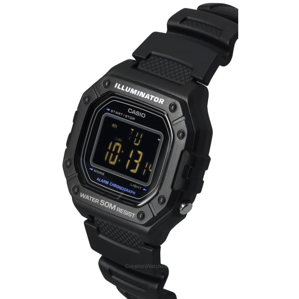 Foto 3 pulgar | Reloj Casio W-218h-1bvcf Illuminator Negro