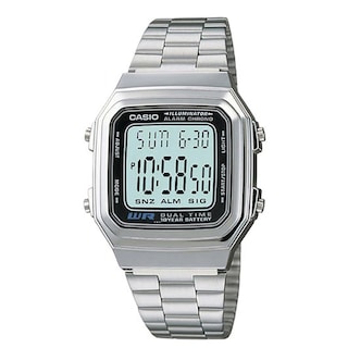Foto 1 | Reloj Casio A178wa-1acf Retro Pila De 10 Años De Duración Acero