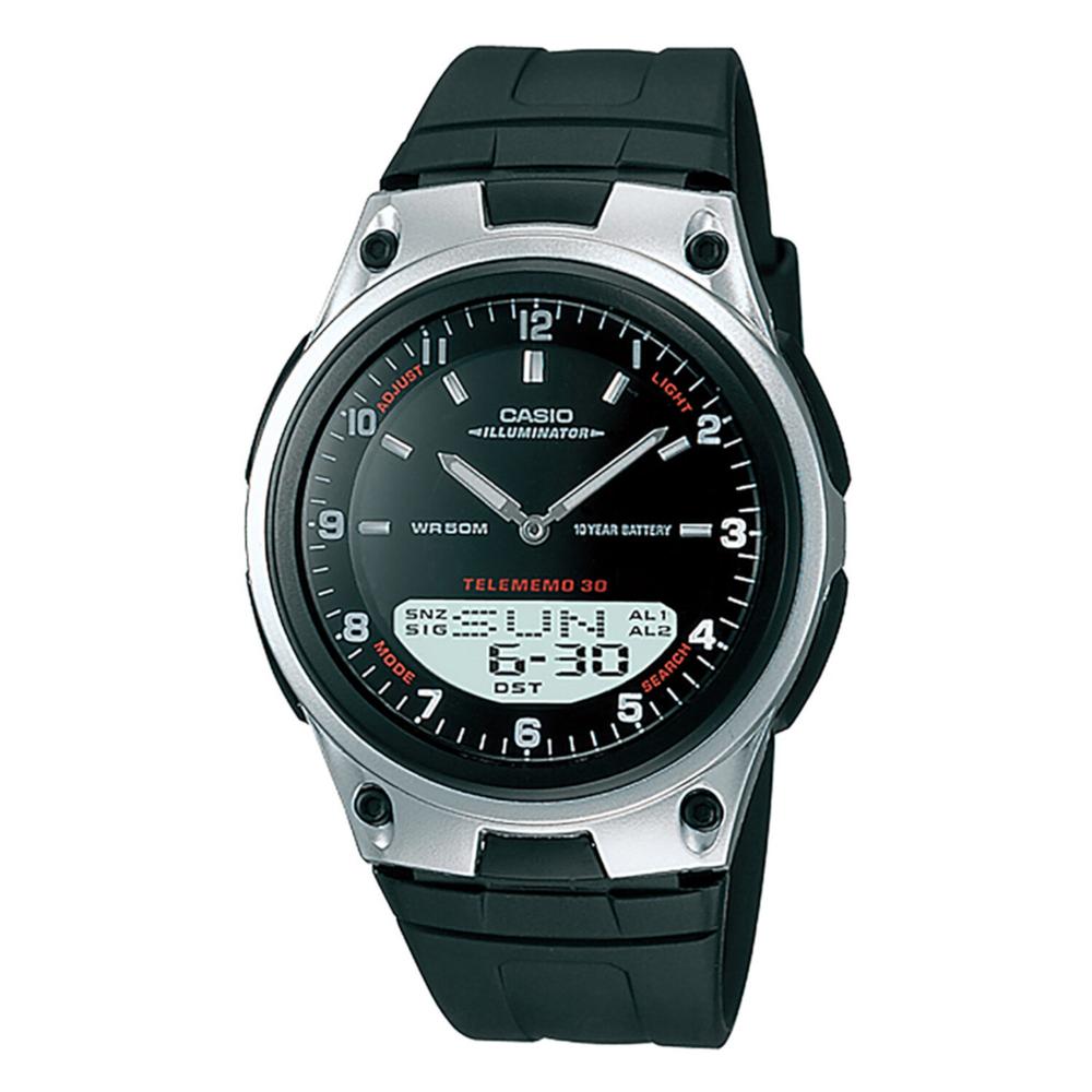 Foto 2 pulgar | Reloj Casio Aw-80-1avcf Illuminator 10 Year Battery Negro