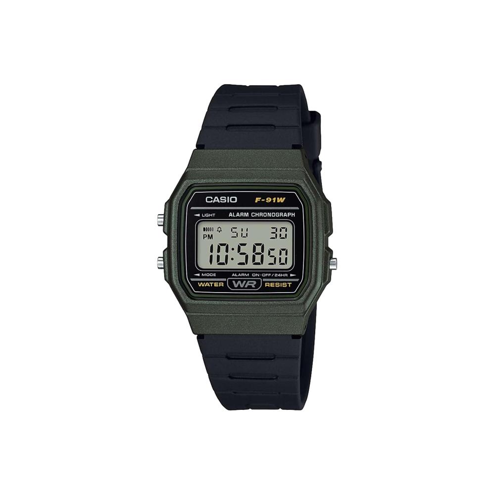 Foto 2 pulgar | Reloj Casio F-91WM-3ACF Negro