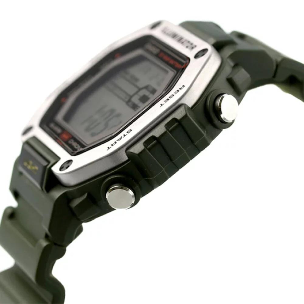 Foto 3 pulgar | Reloj Casio Mwd-110h-3avcf Illuminator Multifunción Verde