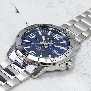 Foto 4 | Reloj Casio Clásico Plateado