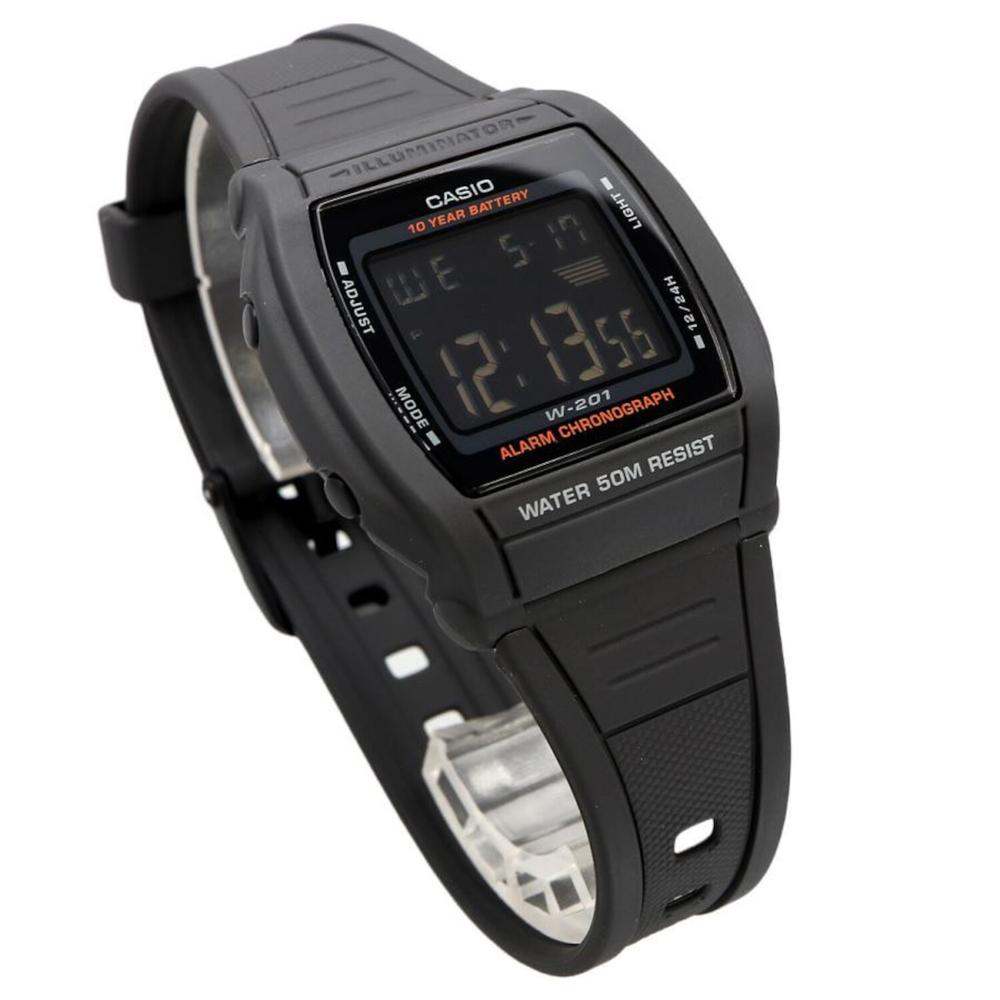 Foto 3 pulgar | Reloj Casio W-201-1bvcr Illuminator Gris