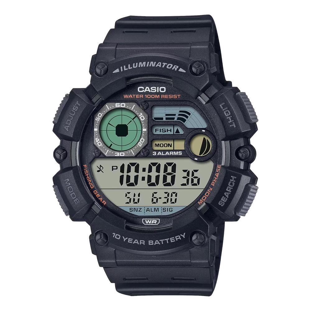 Reloj Casio Ws-1500h-1avcf Iluminator Multifunción Negro