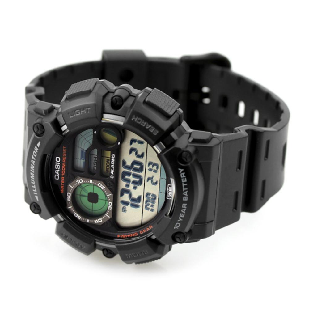 Foto 3 pulgar | Reloj Casio Ws-1500h-1avcf Iluminator Multifunción Negro