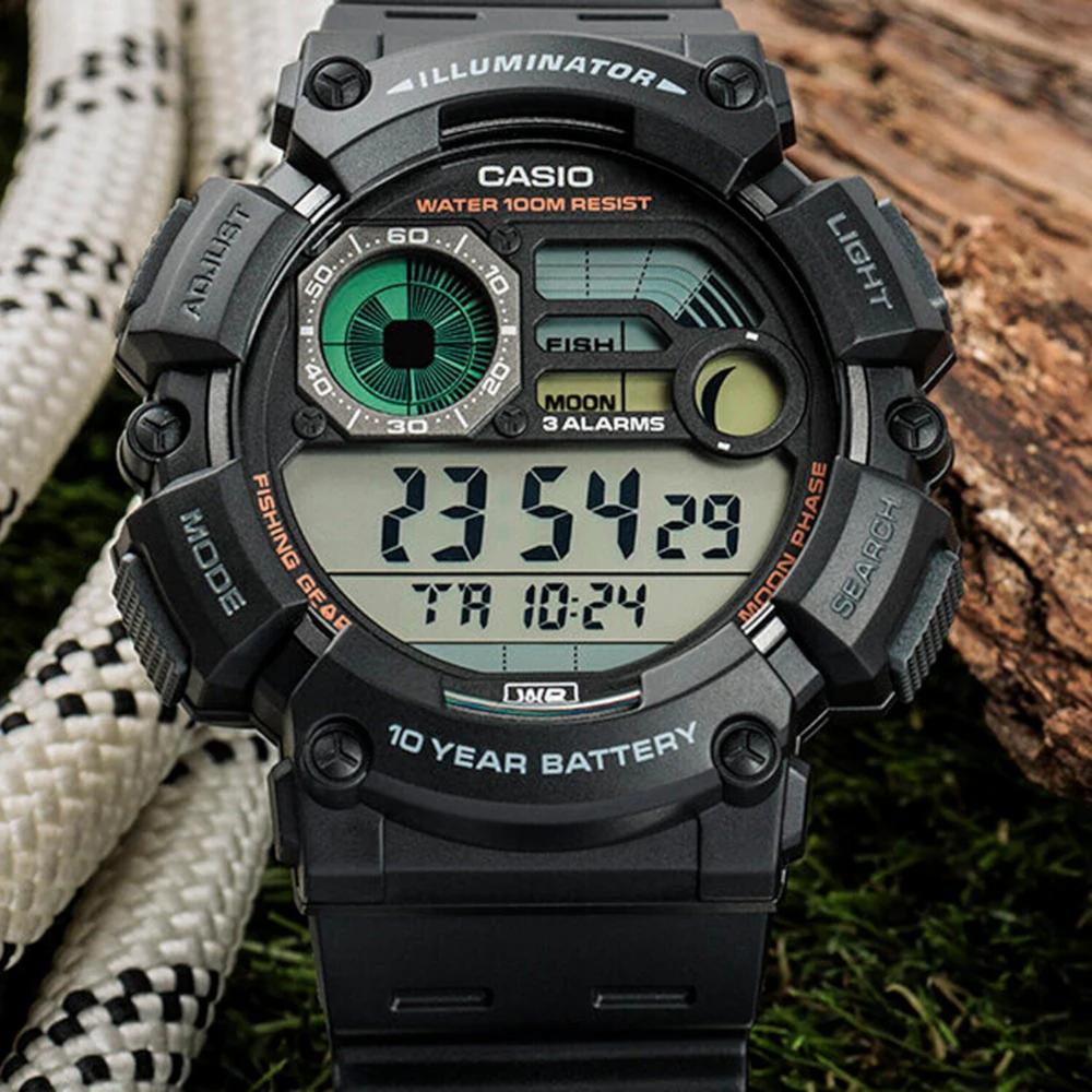 Foto 3 | Reloj Casio Ws-1500h-1avcf Iluminator Multifunción Negro