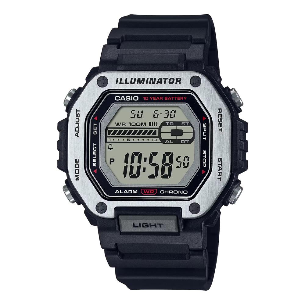 Reloj Casio Mwd-110h-1avcf Illuminator Multifunción Negro