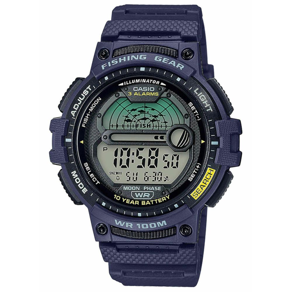 Reloj Casio WS-1200H-2AVCF Fishing Gear Illuminator Azul