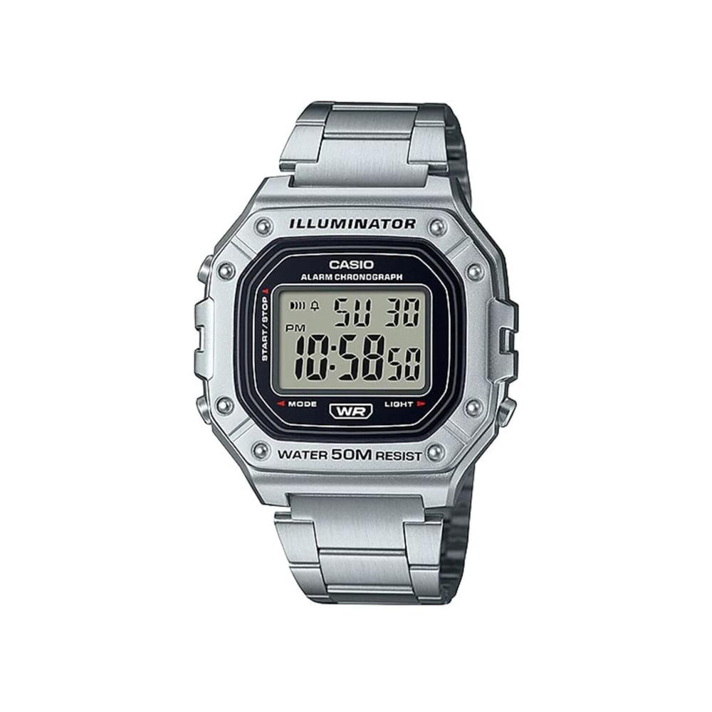 Reloj Casio W-218hd-1avcf Classic Casual Gris