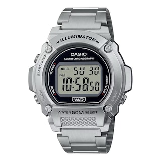 Foto 1 | Reloj Casio W-219hd-1avcf Illuminator Acero