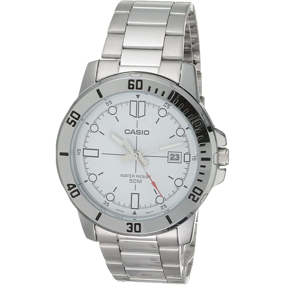 Reloj Casio Clásico Ejecutivo Plateado