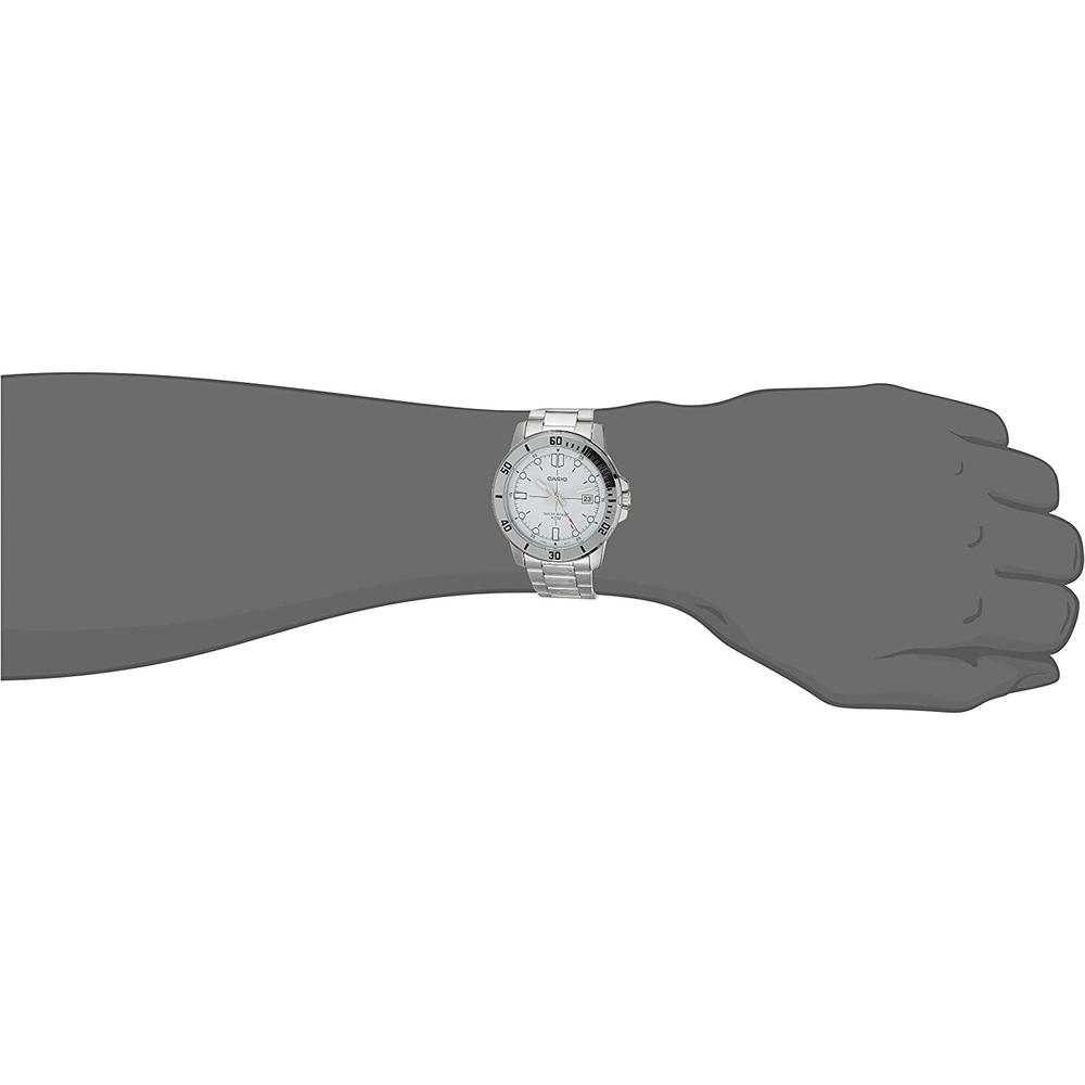 Foto 4 pulgar | Reloj Casio Clásico Ejecutivo Plateado