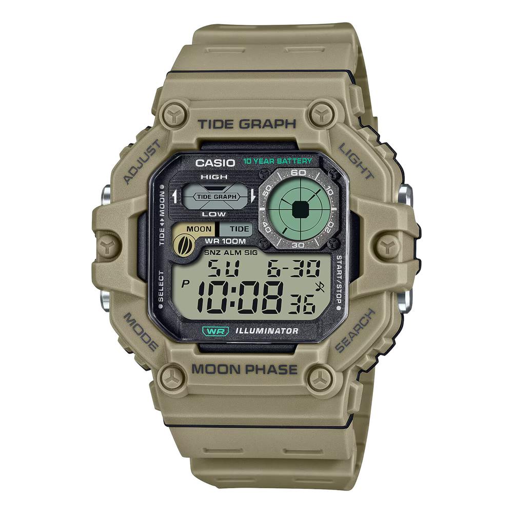 Foto 2 pulgar | Reloj Casio Ws-1700h-5avcf Iluminator Beige