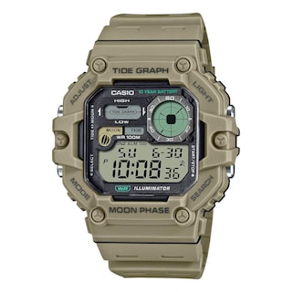Foto 1 | Reloj Casio Ws-1700h-5avcf Iluminator Beige