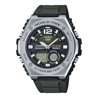 Foto 1 | Reloj Casio Mwq-100-3avcf Word Time Negro