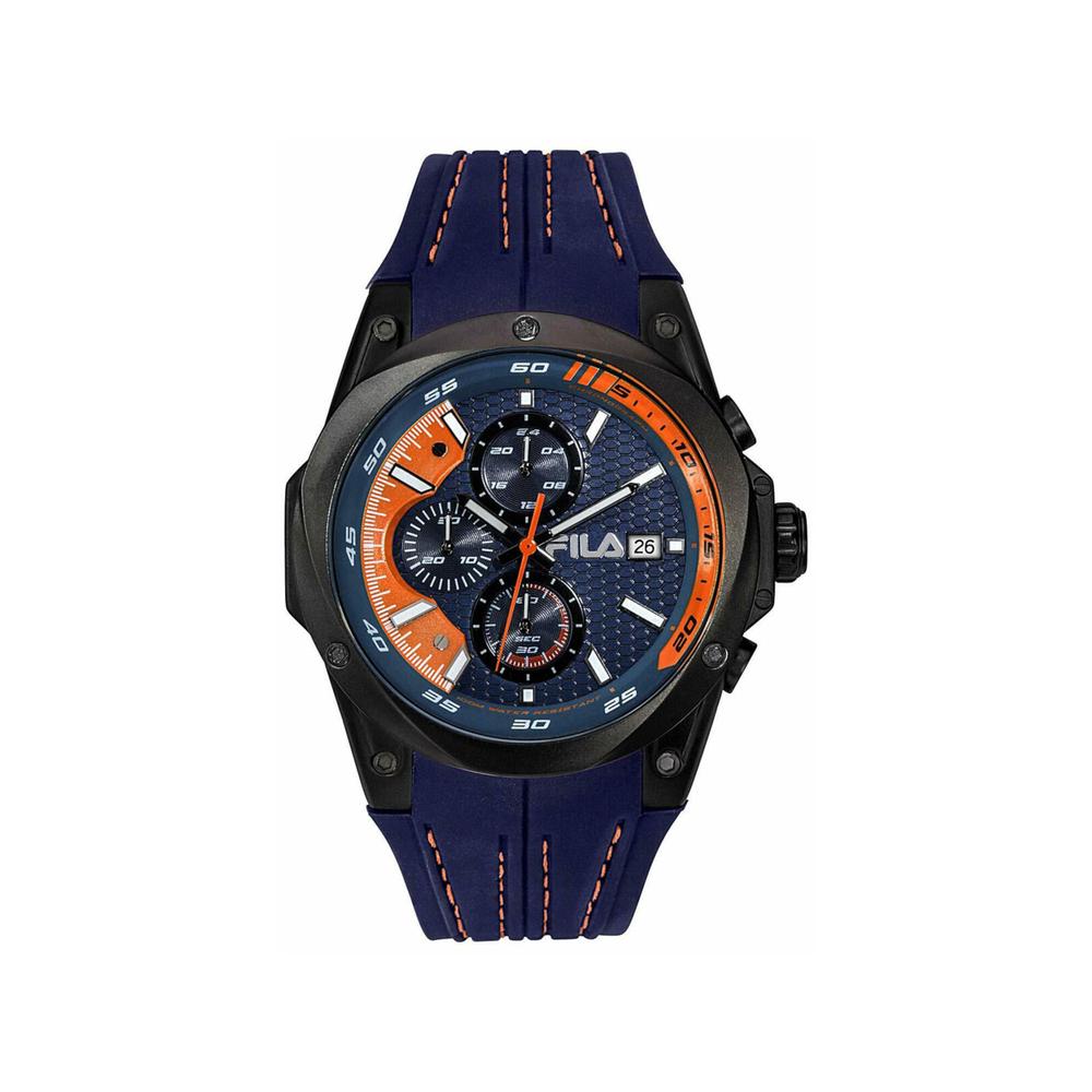 Foto 2 pulgar | Reloj Fila Filactive Cronógrafo Azul para Hombre