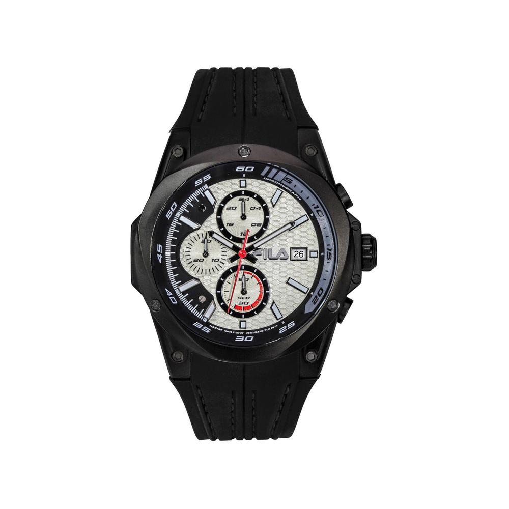 Foto 2 pulgar | Reloj Fila Filactive Cronógrafo Negro para Hombre