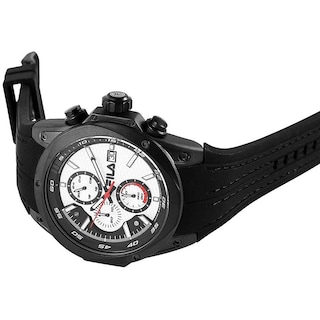 Foto 2 | Reloj Fila Filactive Cronógrafo Negro para Hombre