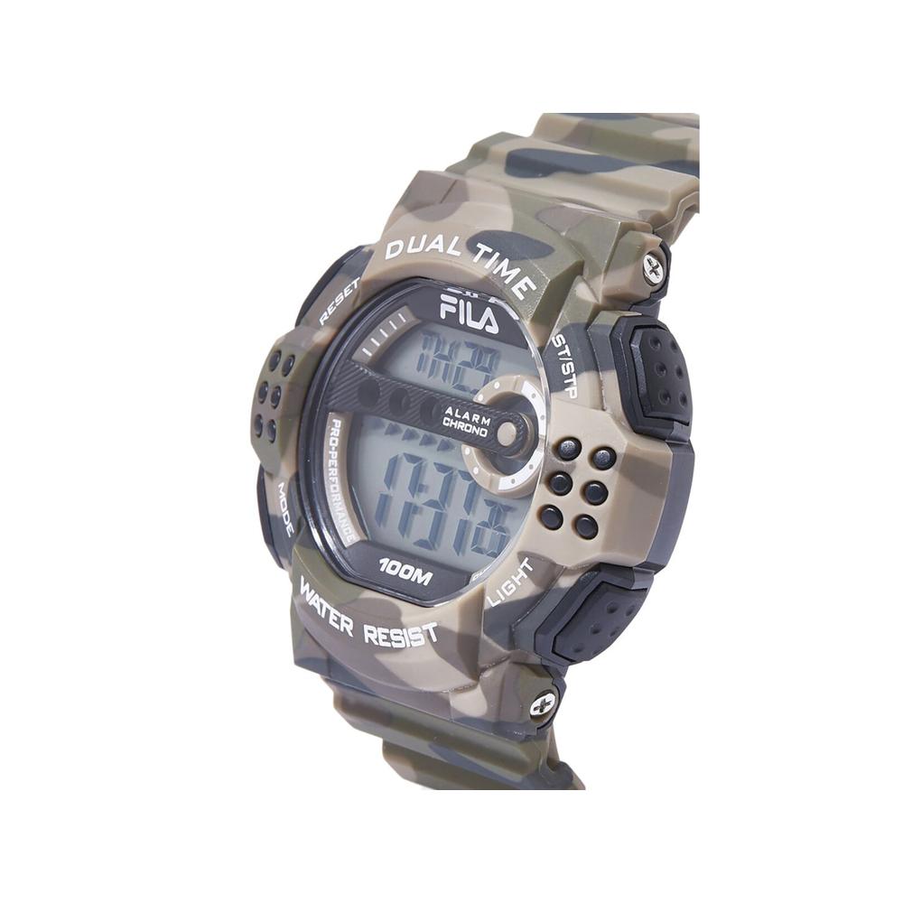 Foto 3 pulgar | Reloj Fila Filactive Dual Time Verde