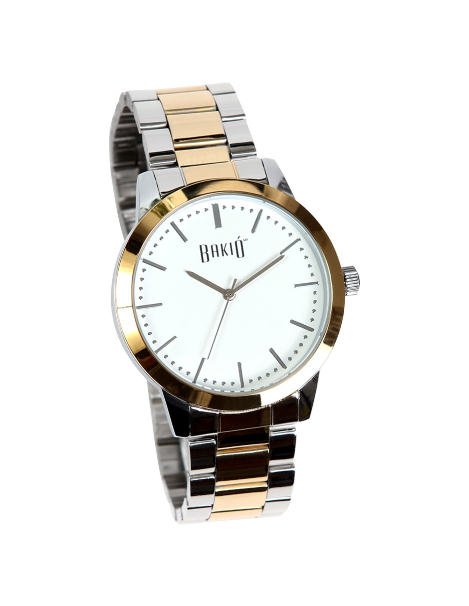 Foto 2 pulgar | Reloj Ejecutivo Para Hombre Plata Storyland