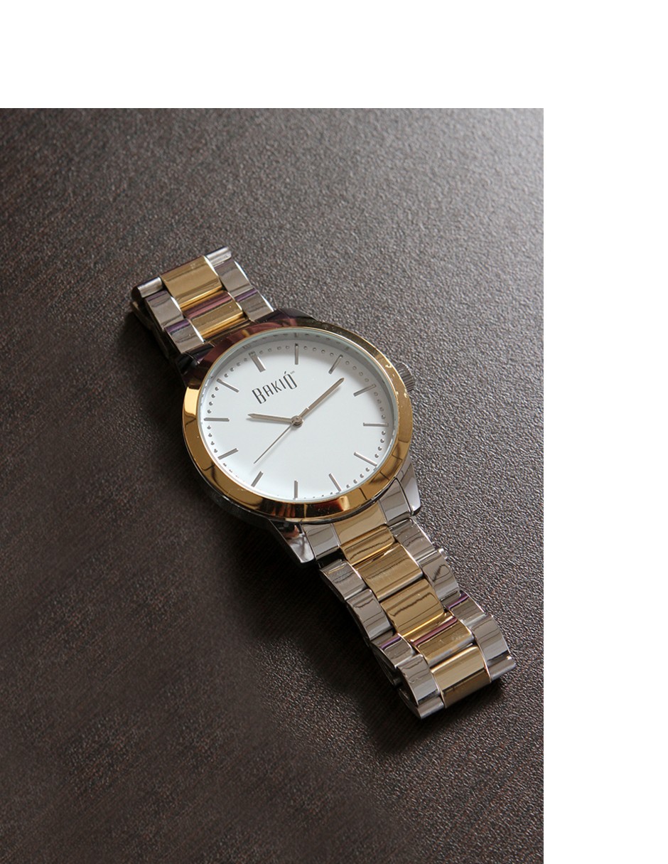 Foto 5 pulgar | Reloj Ejecutivo Para Hombre Plata Storyland
