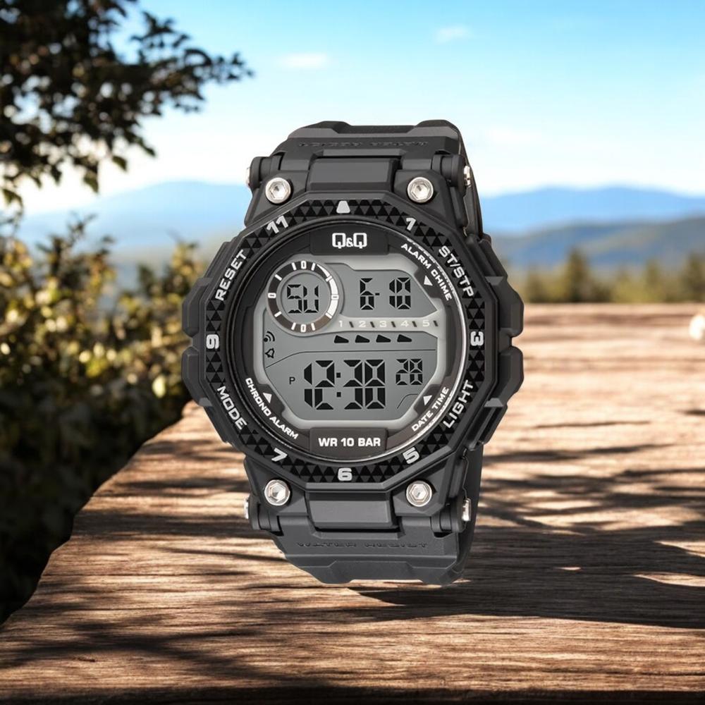 Foto 2 | Reloj Q&q G28a-001vy Men´s-negro
