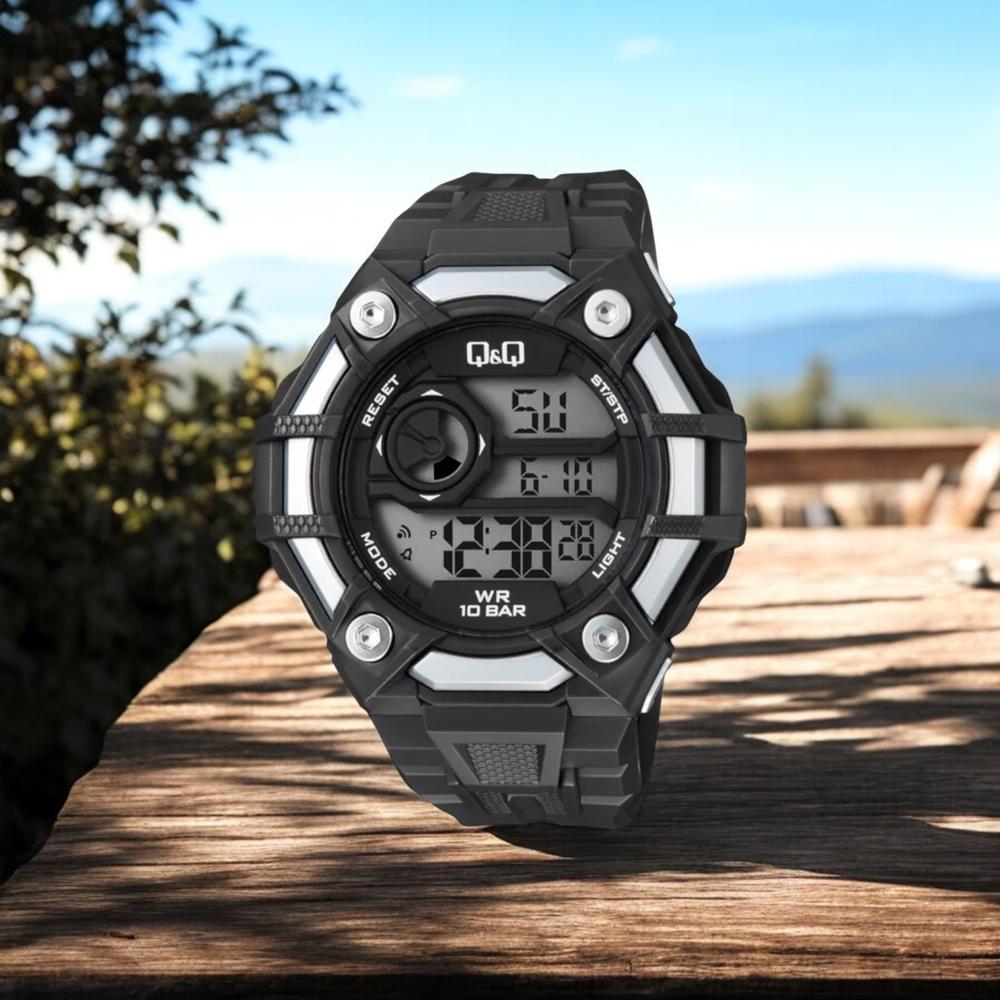Foto 3 pulgar | Reloj Q&q G18a-005vy Men´s-negro