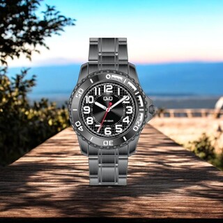 Foto 2 | Reloj Q&q Q36b-500py Men´s-negro