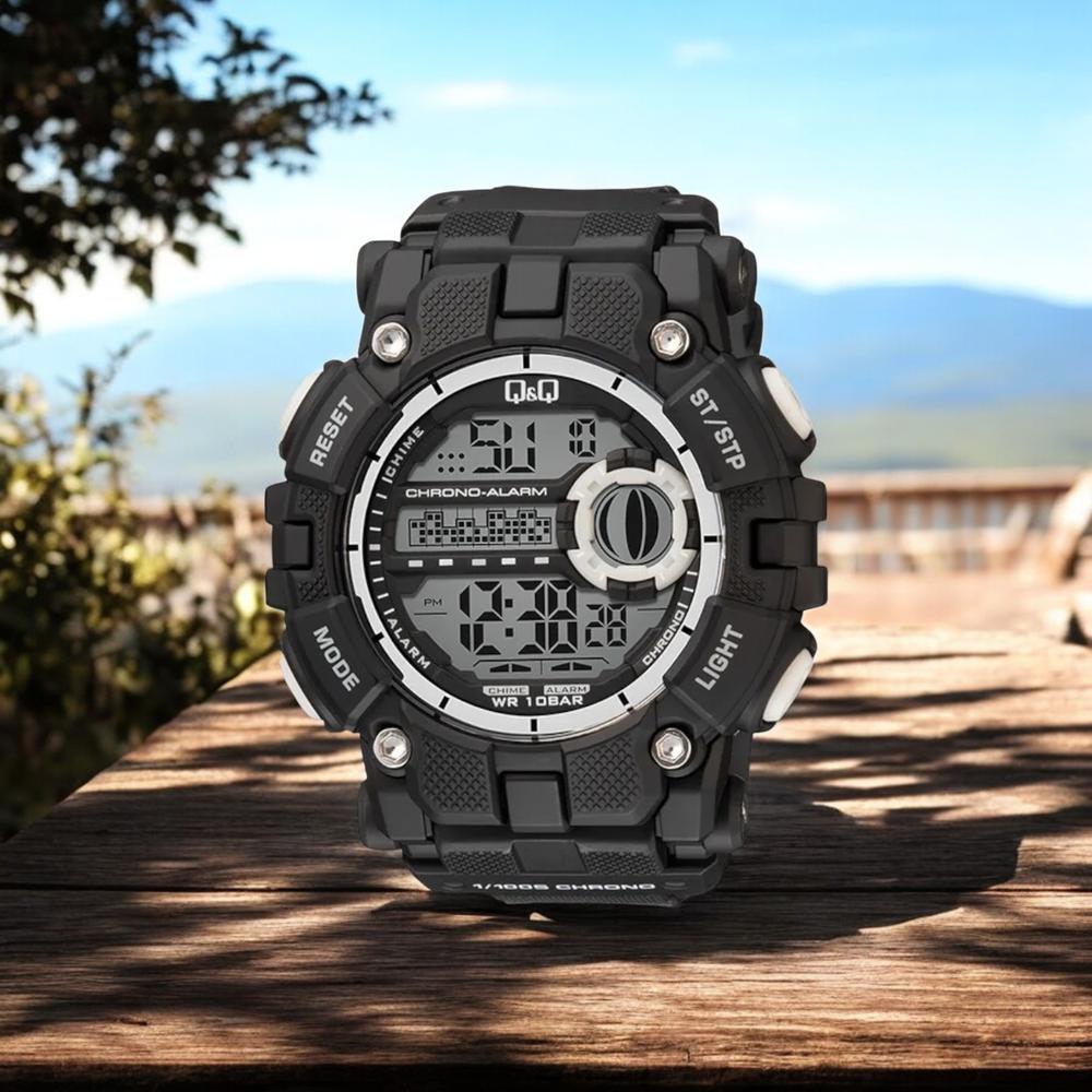 Foto 3 pulgar | Reloj Q&q G27a-001vy Men´s-negro