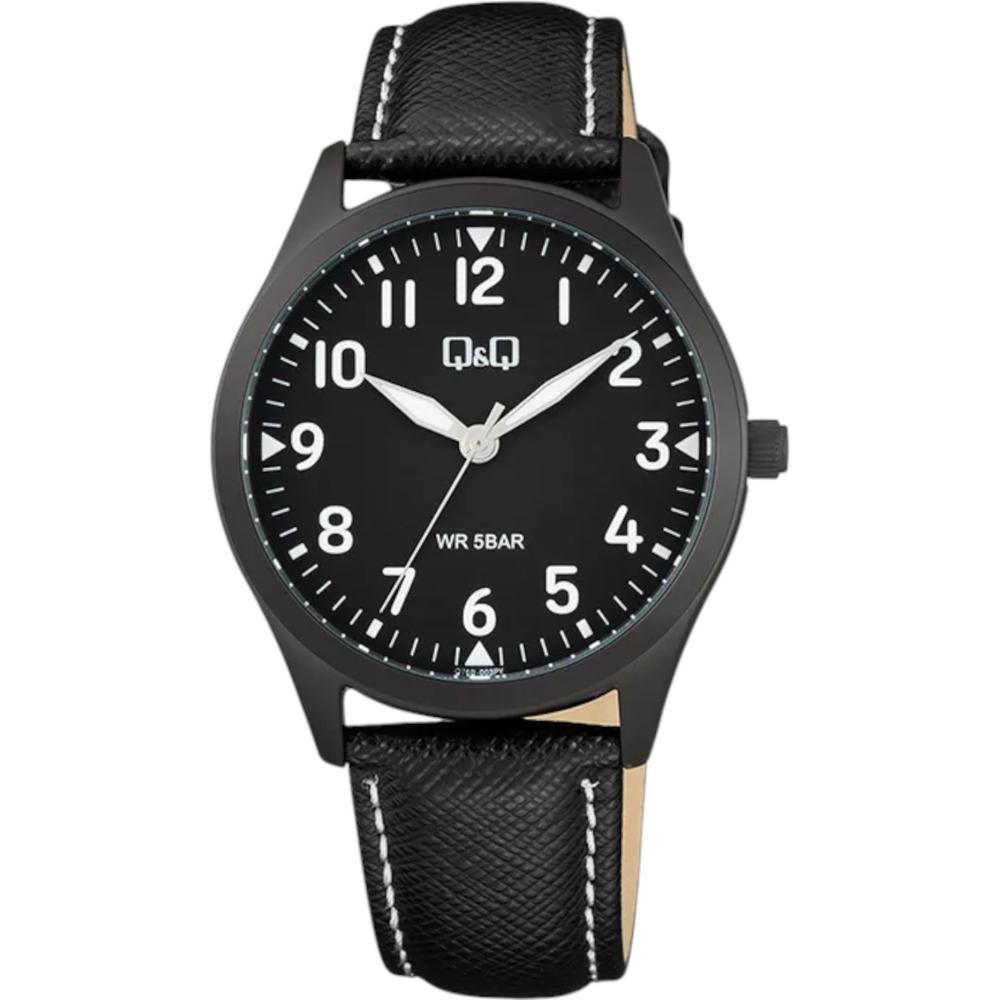 Reloj Q&q Q76b-003py Men´s-negro