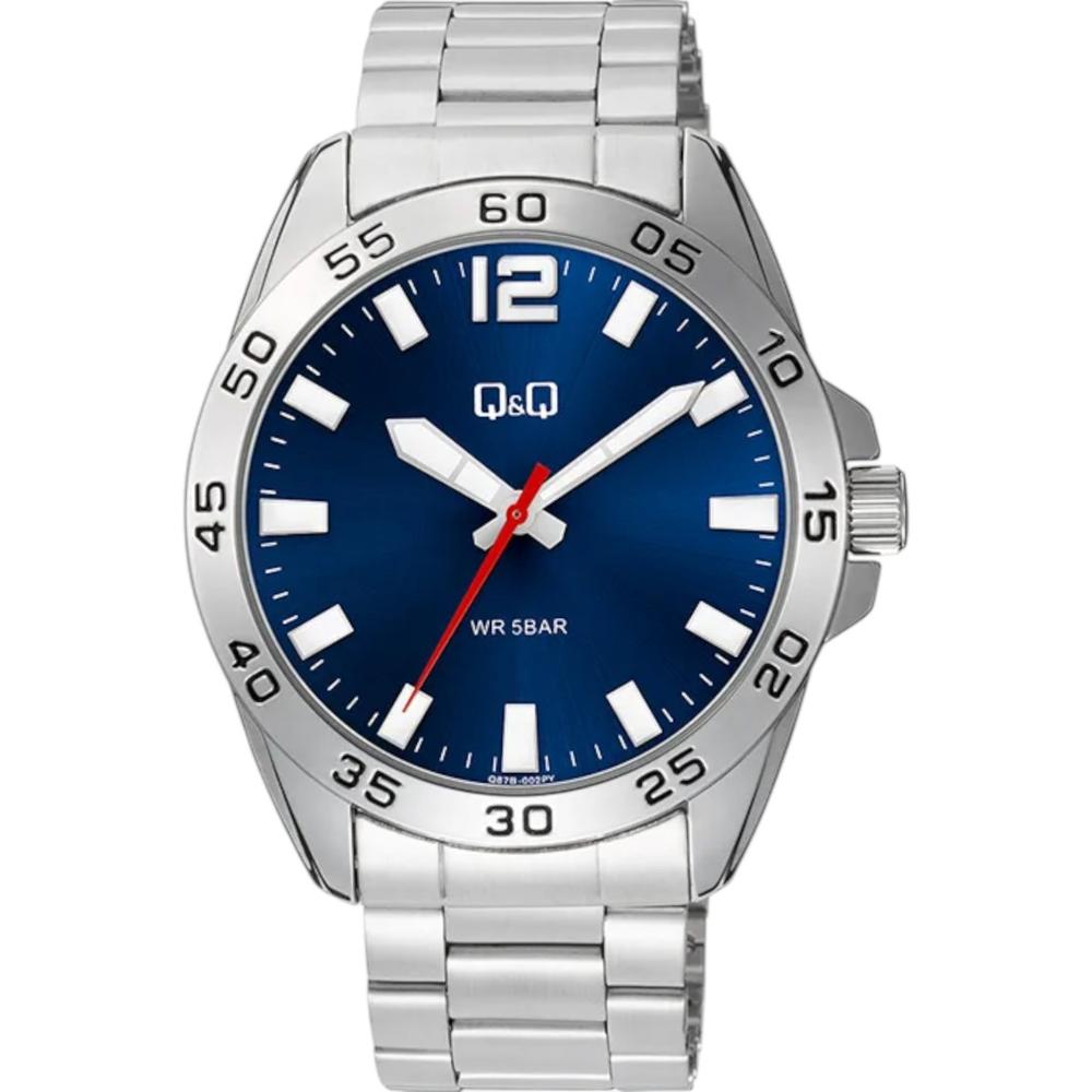 Foto 2 pulgar | Reloj Q&q Q87b-002py Men´s-acero