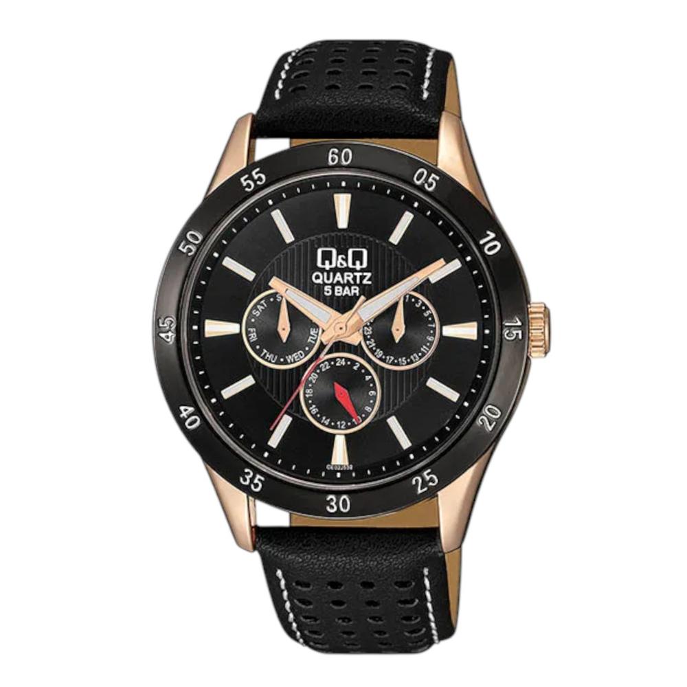 Reloj Q&q Ce02j532y Men´s-negro