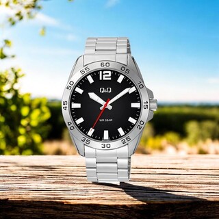 Foto 2 | Reloj Q&q Q87b-003py Men´s-acero