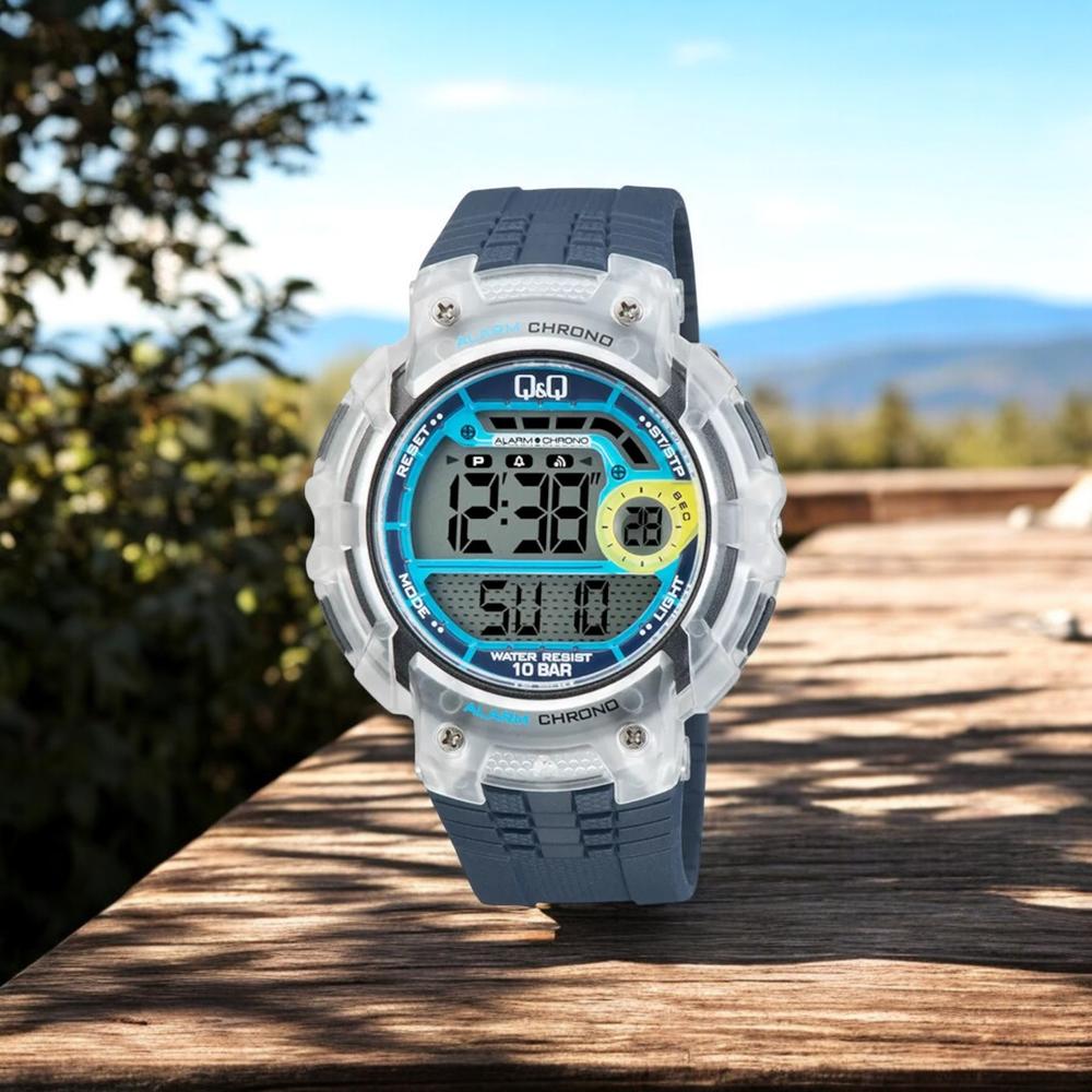 Foto 3 pulgar | Reloj Q&q G20a-001vy Men´s-blanco
