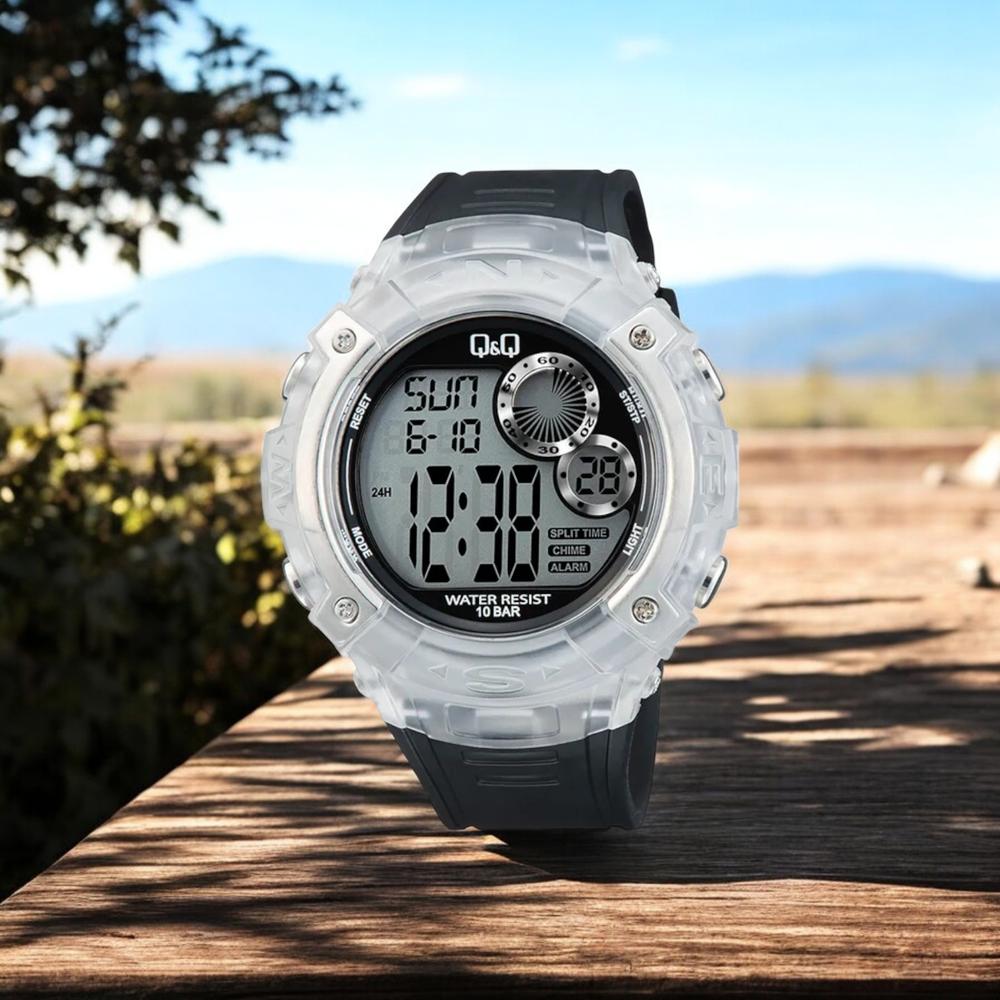 Foto 3 pulgar | Reloj Q&q G19a-001vy Men´s-blanco