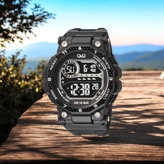Foto 2 | Reloj Q&q G28a-002vy Men´s-negro