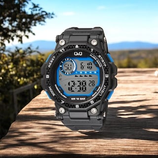 Foto 2 | Reloj Q&q G28a-004vy Men´s-negro