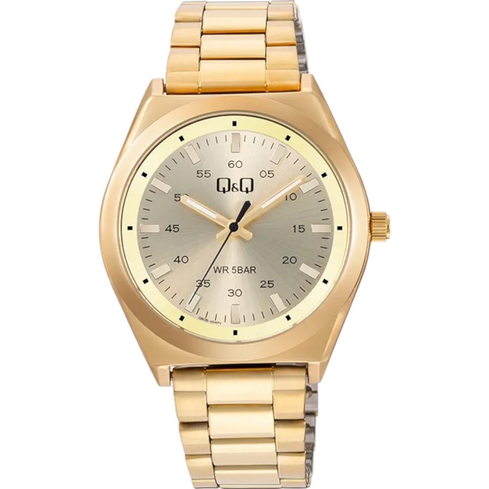 Foto 1 | Reloj Q&q Q80b-004py Men´s-dorado