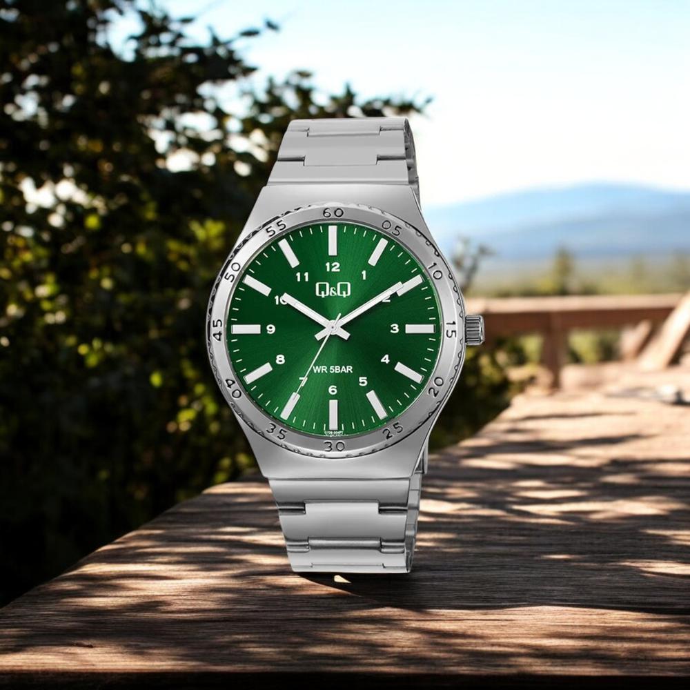 Foto 2 | Reloj Q&q Q70b-004py Men´s-acero