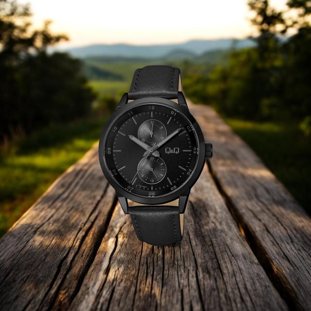 Foto 3 pulgar | Reloj Q&q A11a-004py Men´s-negro