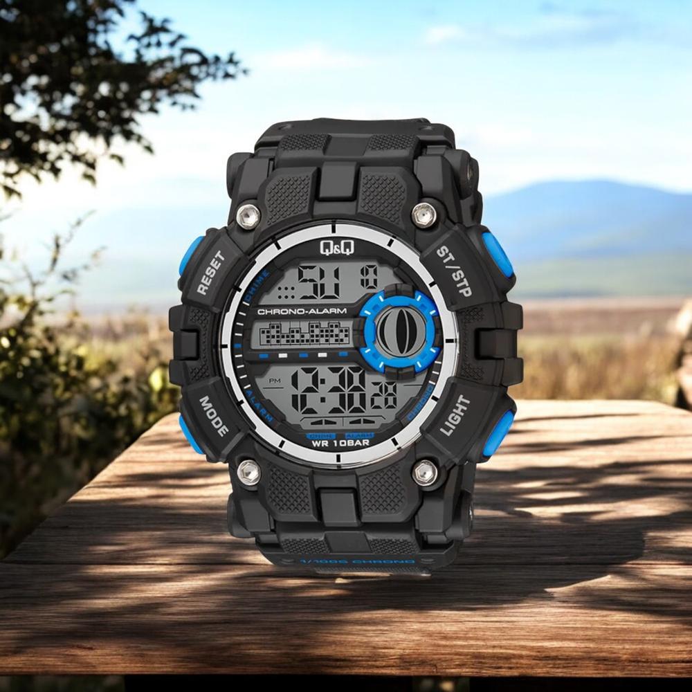 Foto 3 pulgar | Reloj Q&q G27a-004vy Men´s-negro