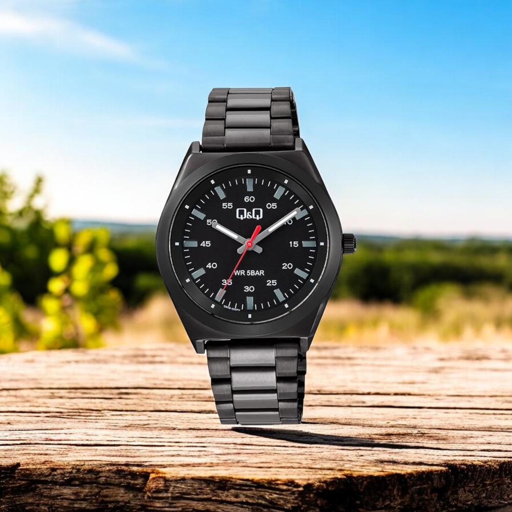 Foto 3 pulgar | Reloj Q&q Q80b-005py Men´s-negro