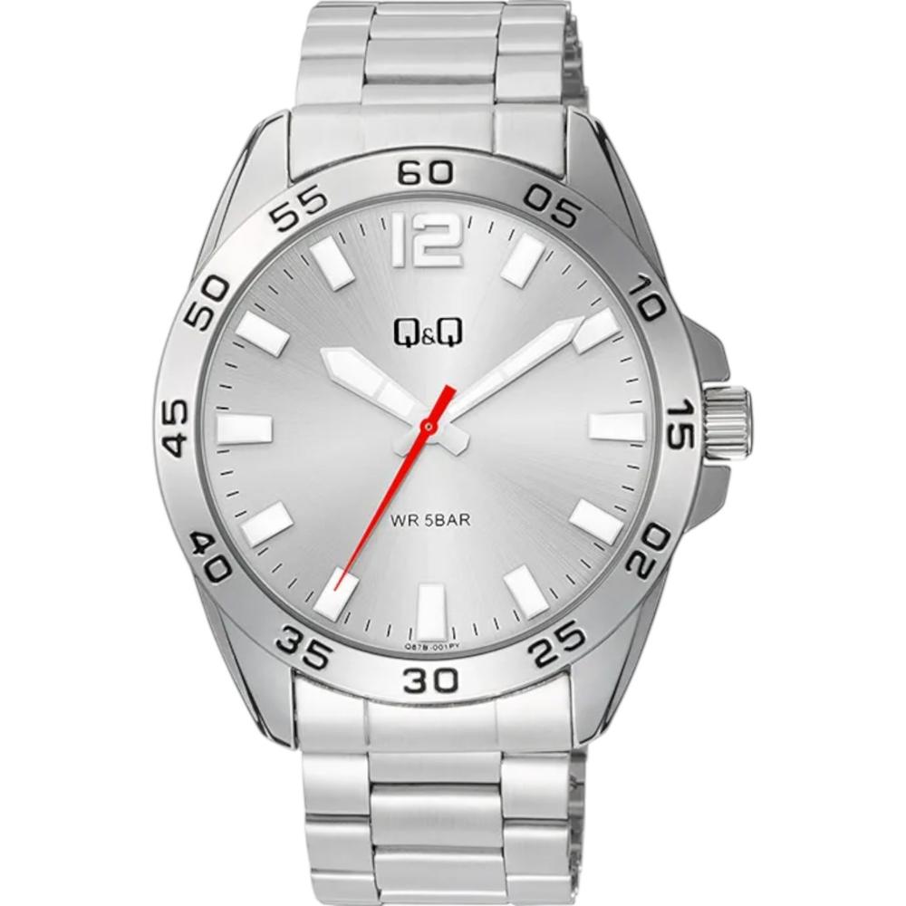 Foto 2 pulgar | Reloj Q&q Q87b-001py Men´s-acero