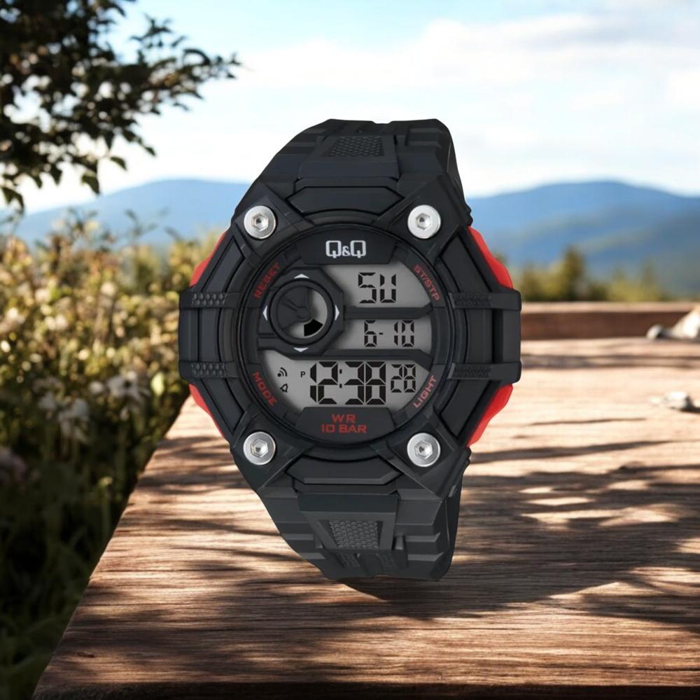 Foto 3 pulgar | Reloj Q&q G18a-002vy Men´s-negro