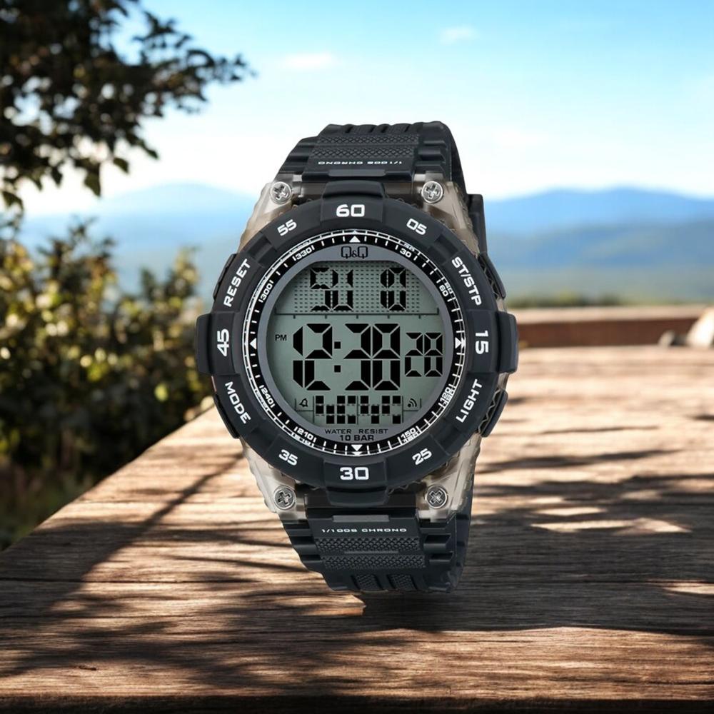 Foto 3 pulgar | Reloj Q&q G21a-002vy Negro para Hombre